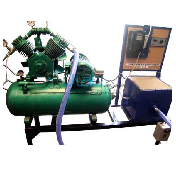 Two Stage Air Compressor Test Rig