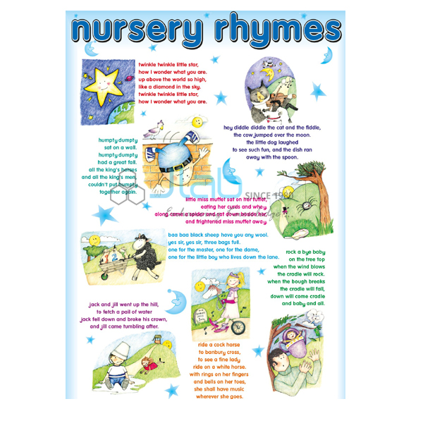 Nursery Rhymes Chart