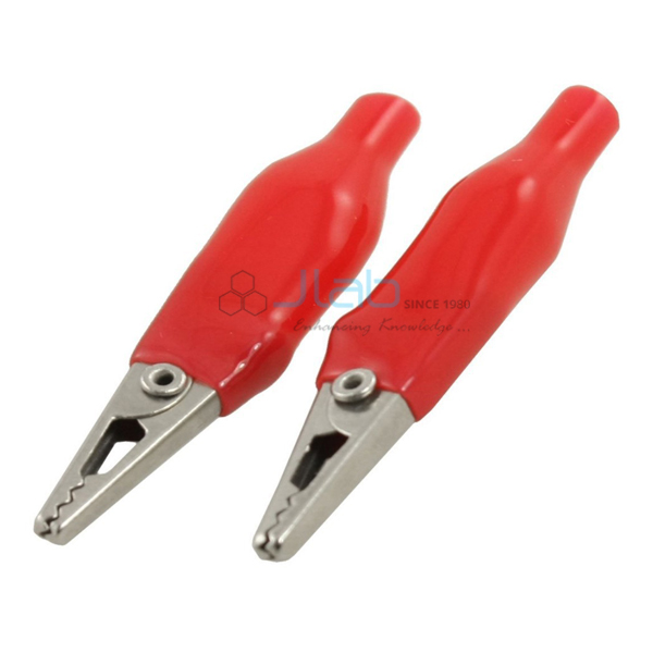 Red Miniature Crocodile Clip