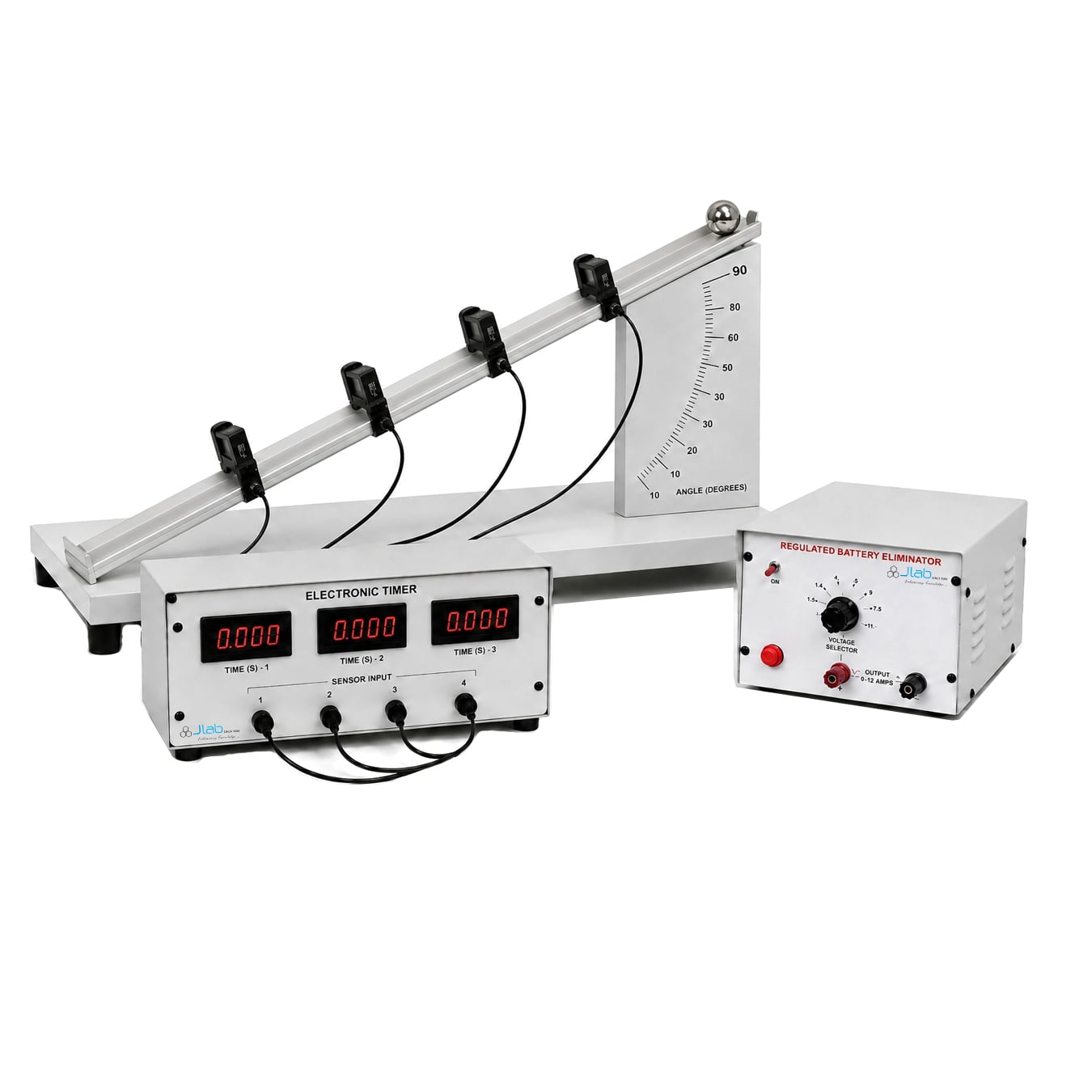 Electronic Timer with Photogates