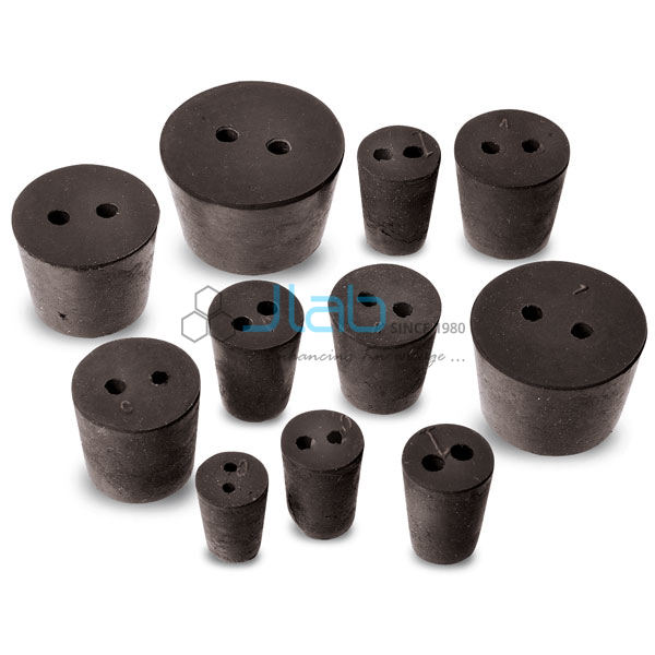 Rubber Corks (with Two Holes)
