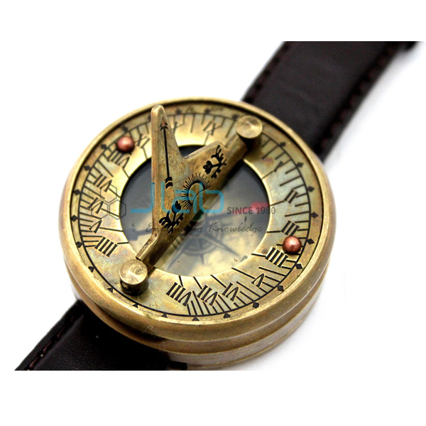 Wrist Watch Sundial Compass