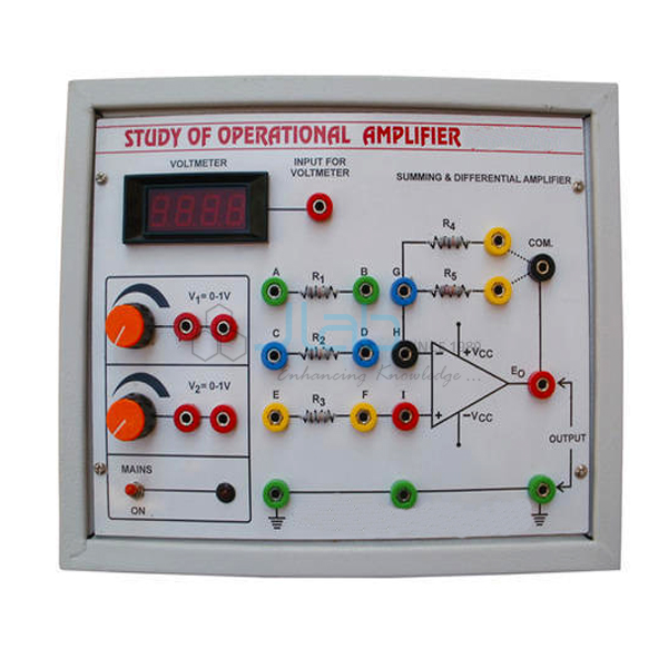 Study Characteristics of Operational Amplifier