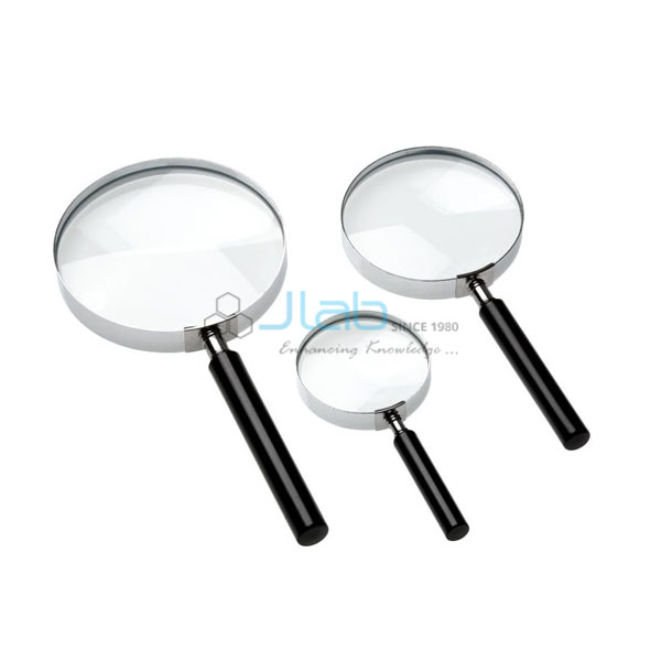 Reading Glass Magnifier Metal Frame 7.5/15 cm