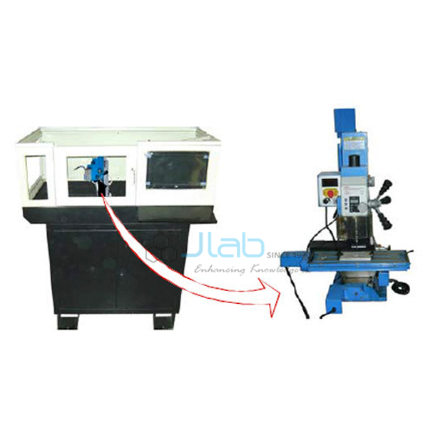 CNC Lathe Machine with Cabinet and PC