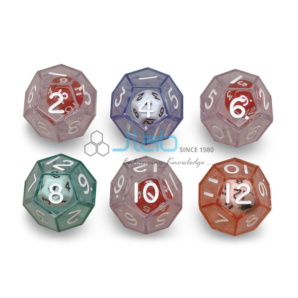 Double Polyhedra Dice