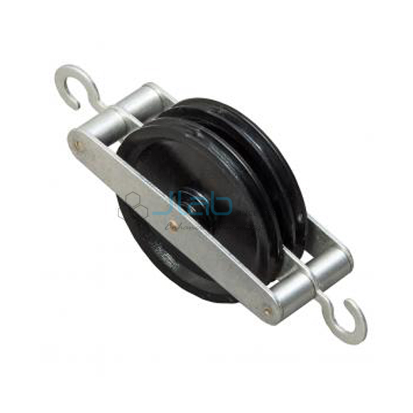 Plastic Pulley double Hook