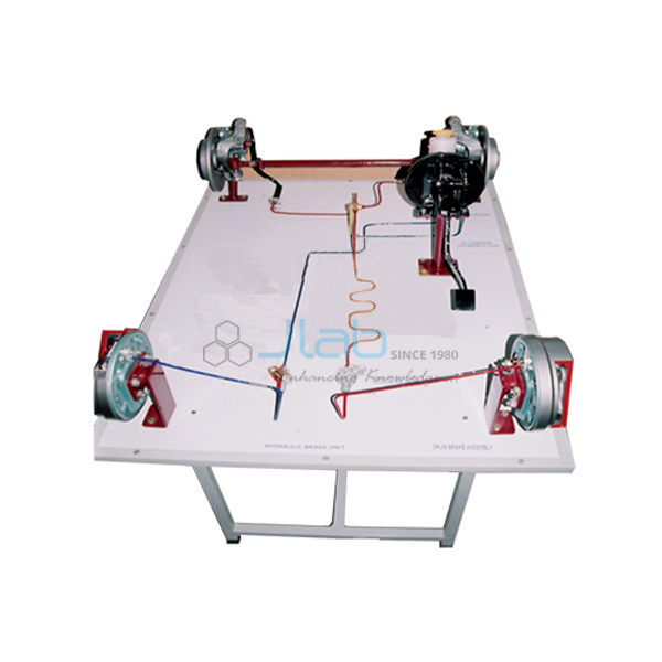 Model of Hydraulic Braking System with Vacuum Booster