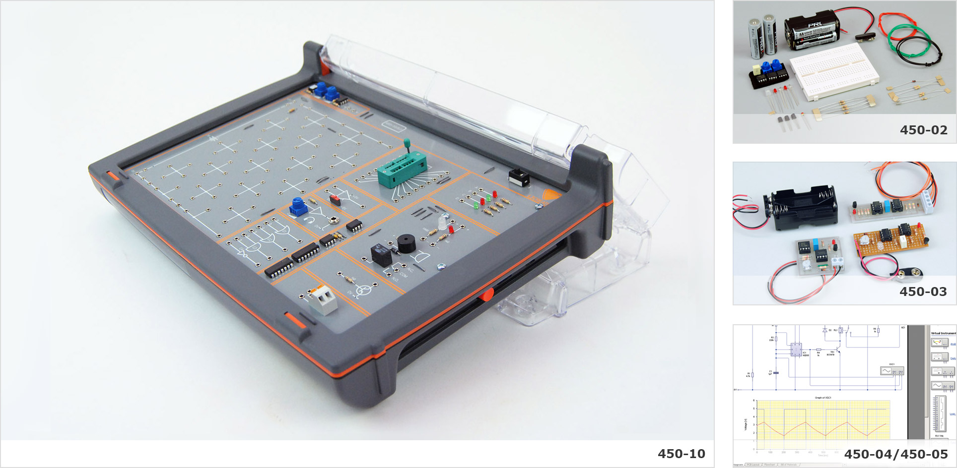 Electronic Circuits Trainer Teaching Set