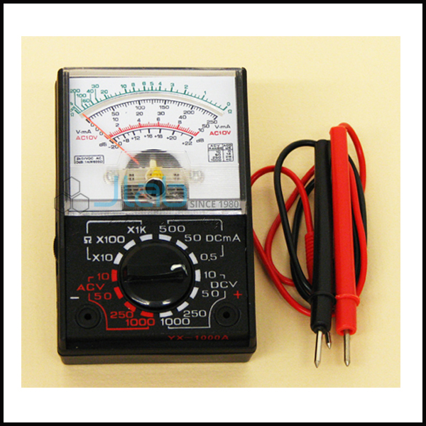 Multi-Meter Analog with Fuse and Diode Protection JLab
