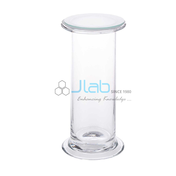 Gas Jar with Lid, Glass