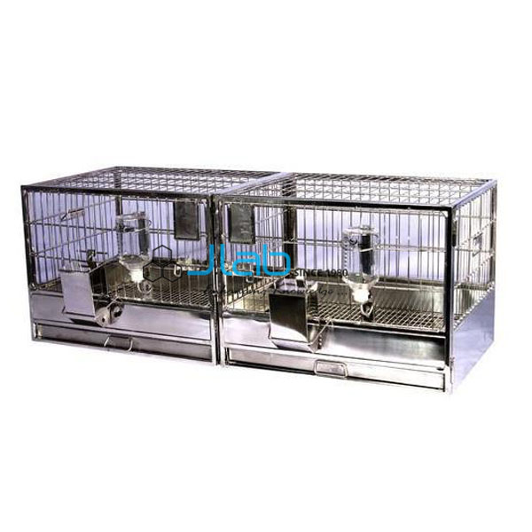 Rabbit Cage Breeding Type & Trolley