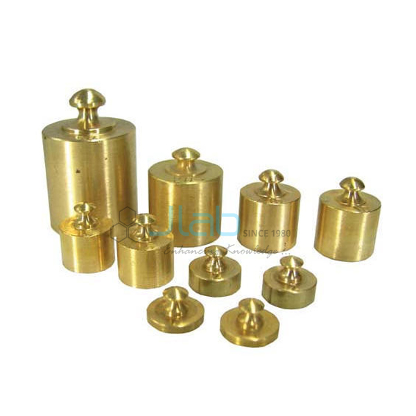 Spare Analytical Gram Weights Brass C.P.