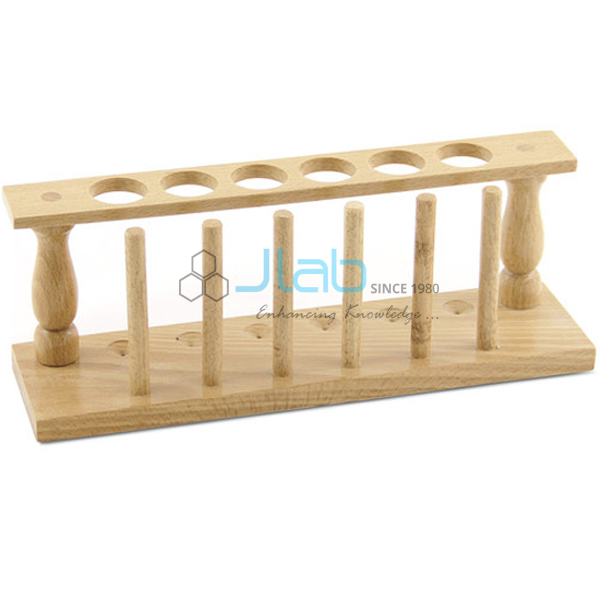 Wooden Test Tube Stand