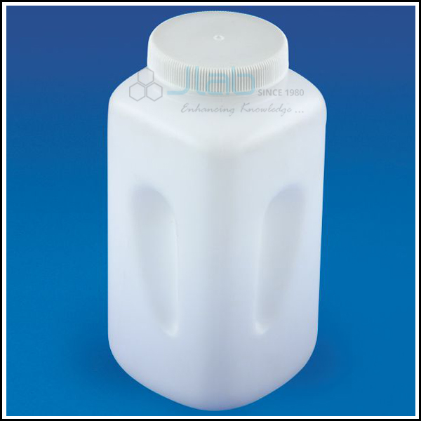 Wide Mouth Square Bottle