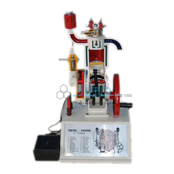 Demonstration Four Stroke Diesel Engine