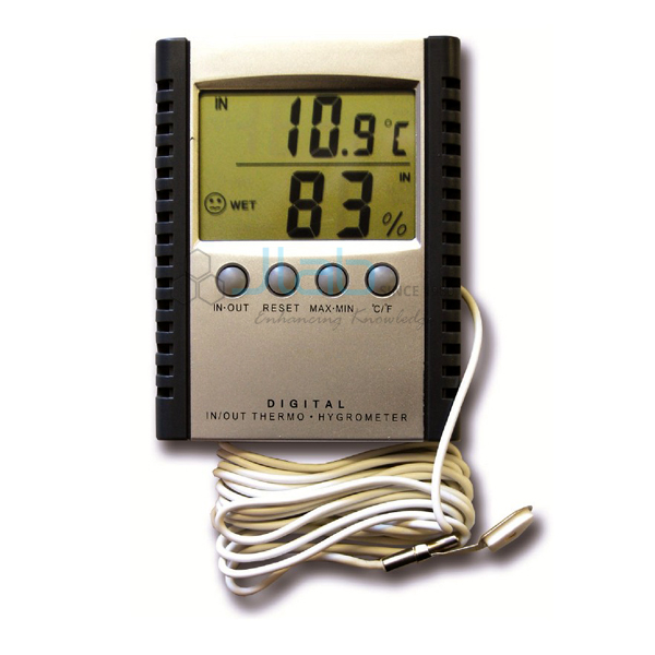 Maximum Minimum Indoor Outdoor and Hygrometer