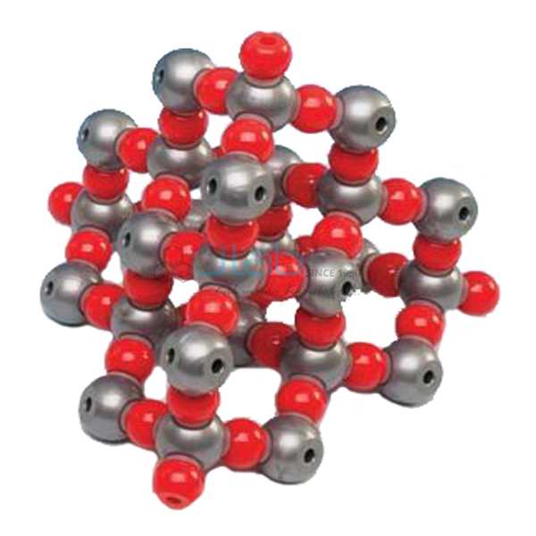 Silicon Dioxide Diamond Structure Model
