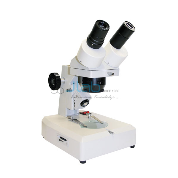 Dual Power Binocular Stereo Microscope 1X and 3X Objective