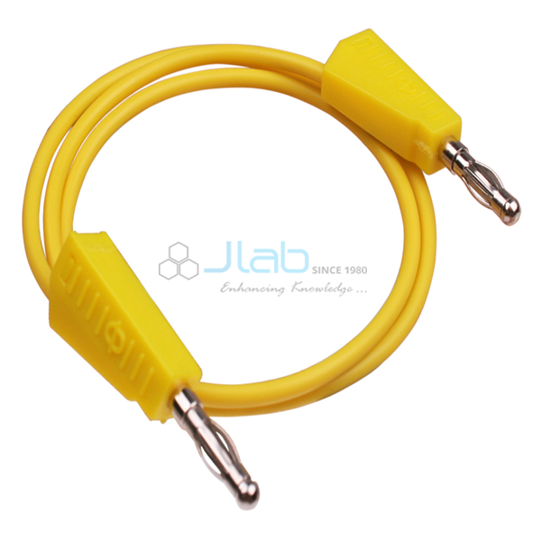 Yellow Stack able Plug Leads