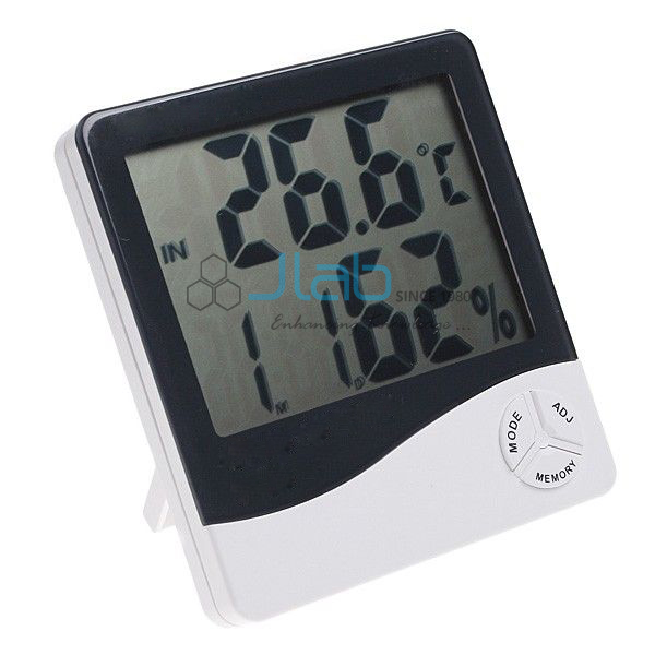 Digital Hygrometer with Temperature