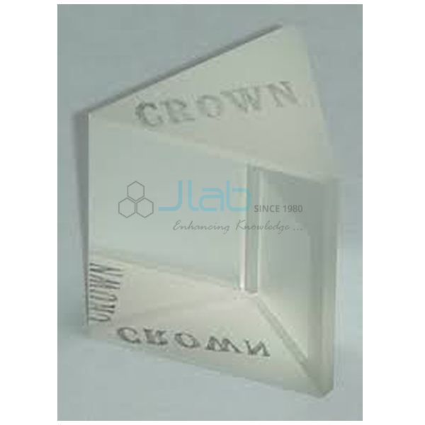 Spectrometer Prism Crown Glass JLab