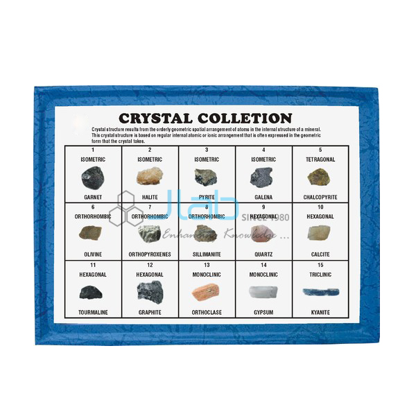 Minerals Crystal Collection (Set of 15)