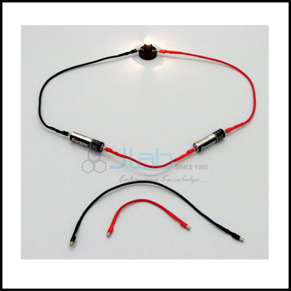 Mag leads Magnetic Leads Red 150mm JLab