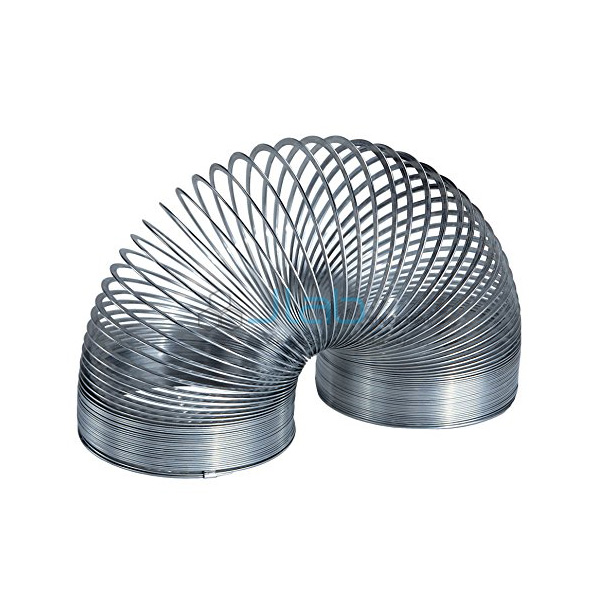 Helical Slinky Spring 75mm dia to 50mm Metal