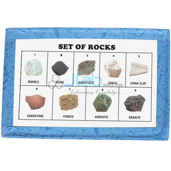 Collection of 9 Rocks