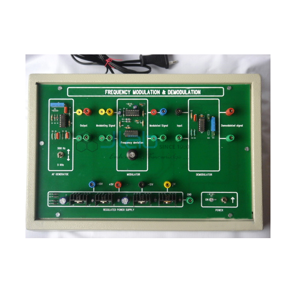 Study of Frequency Modulation and Demodulation