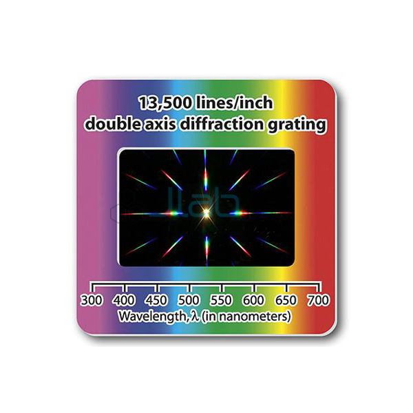 Diffraction Grating Slides-Linear 500 Line and mm JLab