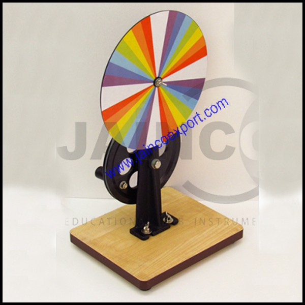 Newton's Color Disc Wheel On Stand