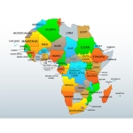 Africa Political Chart
