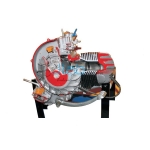 2 Stroke 1 Cylinder Petrol Engine Manual Driven