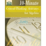 10-Minute Critical Thinking Activities For Algebra